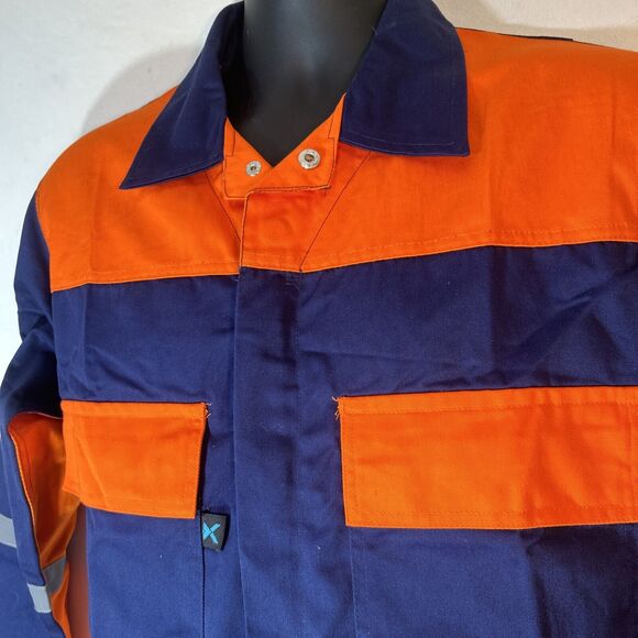 Kolossus Men Coveralls Enhanced Long Sleeve Blended Jumpsuit - Zippered Small - Picture 4 of 9